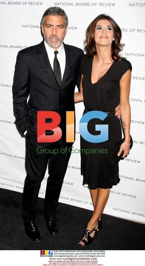 George Clooney and Elisabetta Canalis at National Board of Review Gala