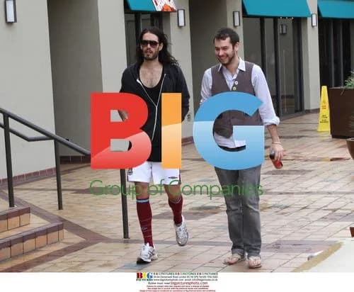 Russell Brand at Gym