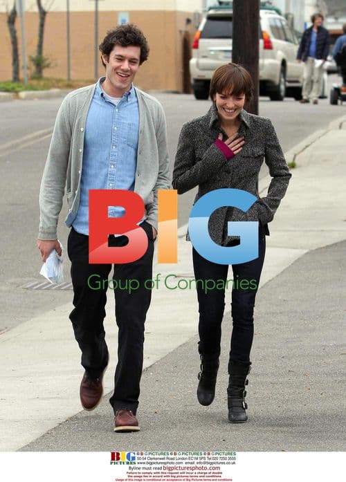 Adam Brody and Female Friend in NY