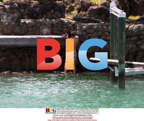 Actor Owen Wilson Swims in Miami