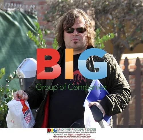 Jack Black at McDonald's Drive-Thru