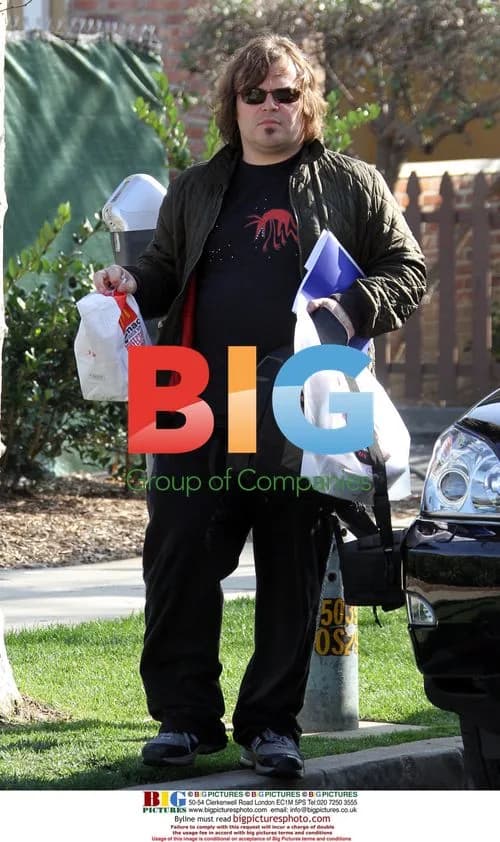 Jack Black at McDonalds Drive-Thru