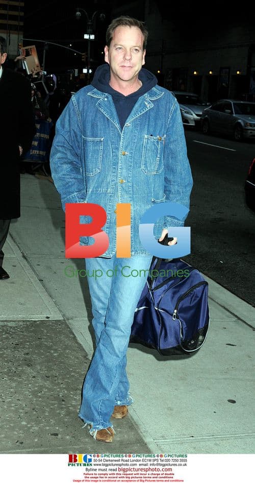 Kiefer Sutherland on 'Late Show'