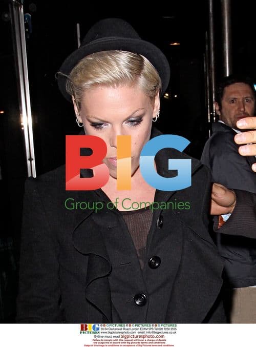 Celebs exit charity event at Roxy