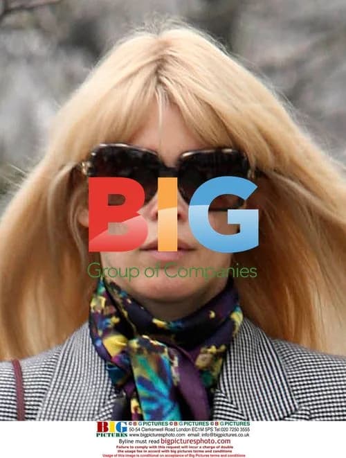Pregnant Claudia Schiffer Spotted in Notting Hill