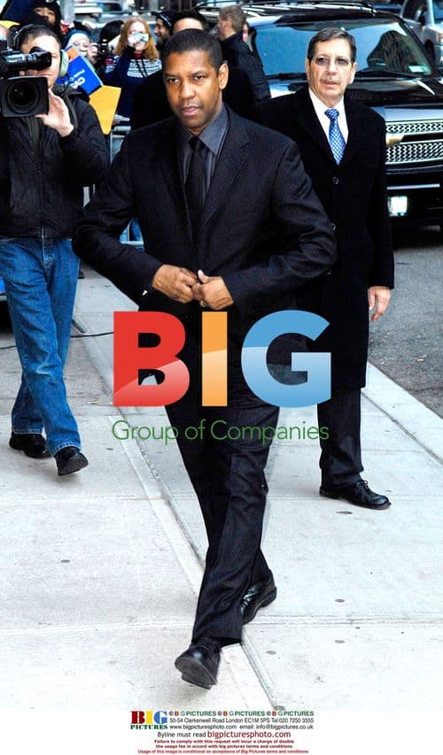 Denzel Washington on 'Late Show with David Letterman'