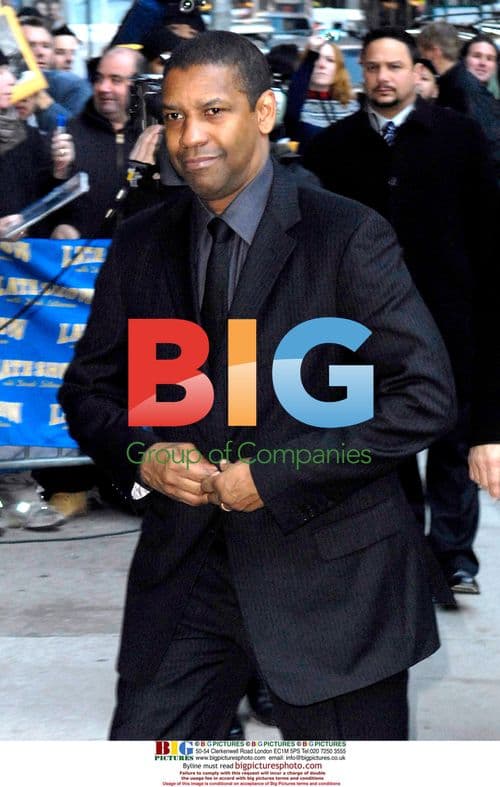 Denzel Washington on 'Late Show'