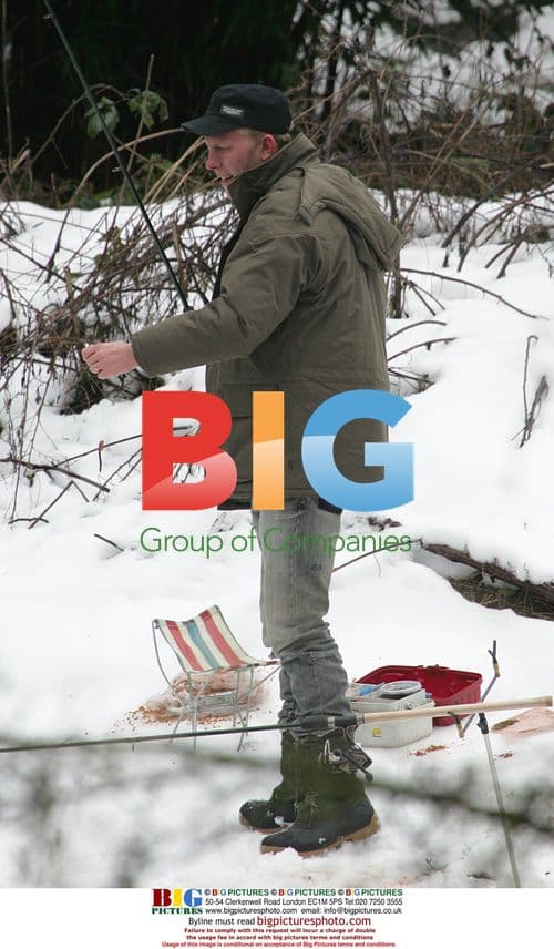 Laurence Fox Fishing in Midhurst