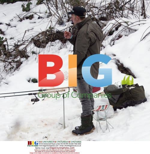 Laurence Fox Fishing in Midhurst