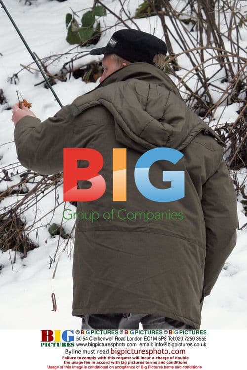 Laurence Fox Fishing in Midhurst