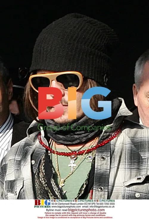 Johnny Depp Arrives in Belgrade