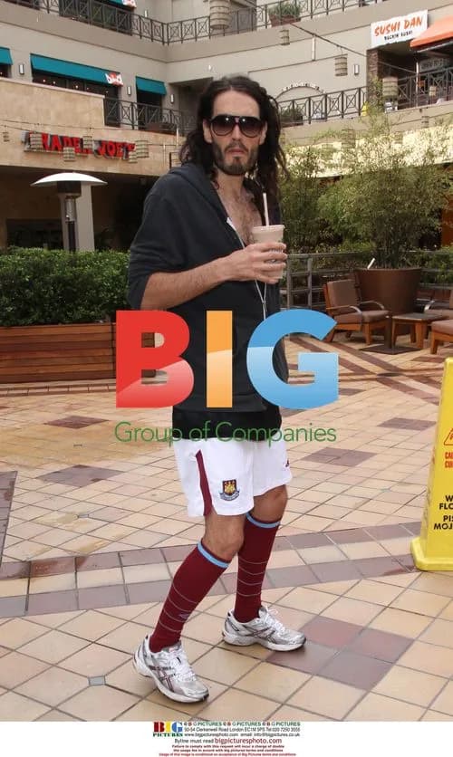 Russell Brand at the Gym