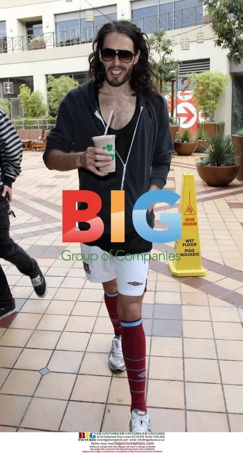 Russell Brand at the Gym