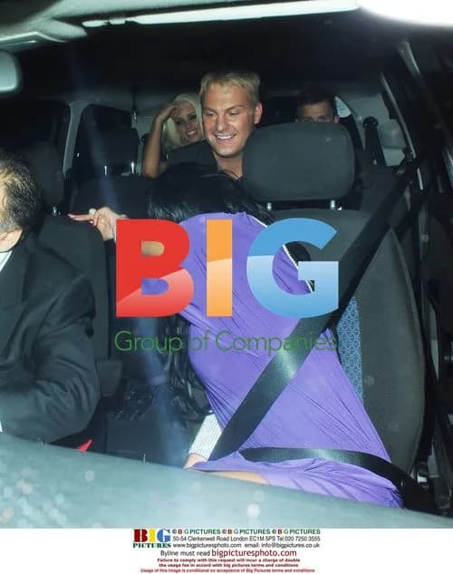 Katie Price Leaving Restaurant