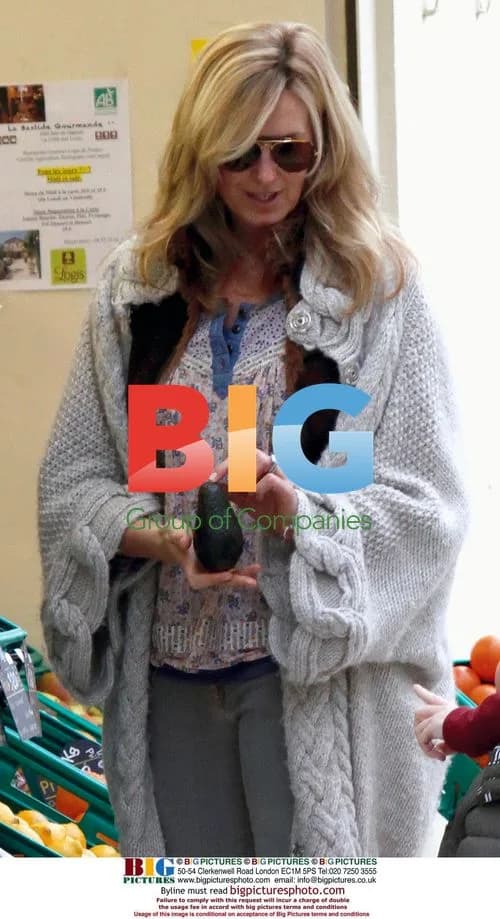 Rod Stewart and Penny Lancaster with son in La Colle-sur-Loup