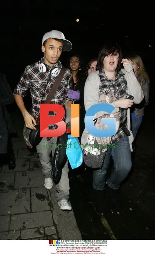 JLS Singer Aston Merrygold Mobbed by Fans
