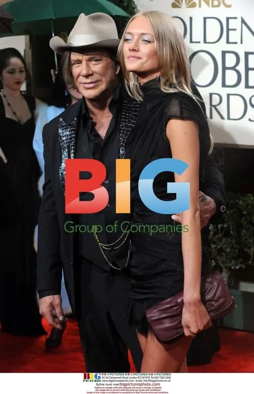 Mickey Rourke at 67th Golden Globe Awards