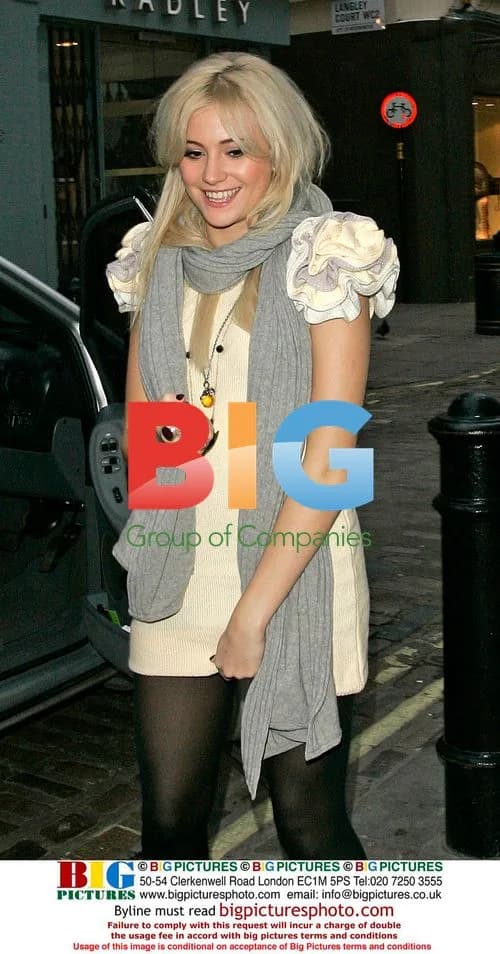 Pixie Lott Leaving GMTV Studios