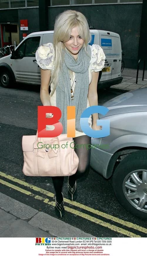 Pixie Lott Leaving GMTV Studios