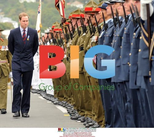 Prince William at Wreath Laying Ceremony