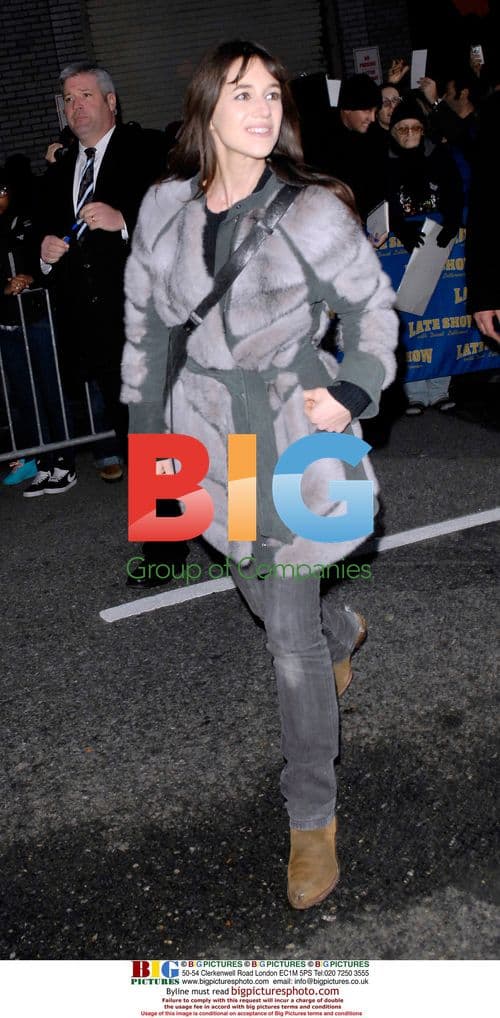 Charlotte Gainsbourg on Letterman