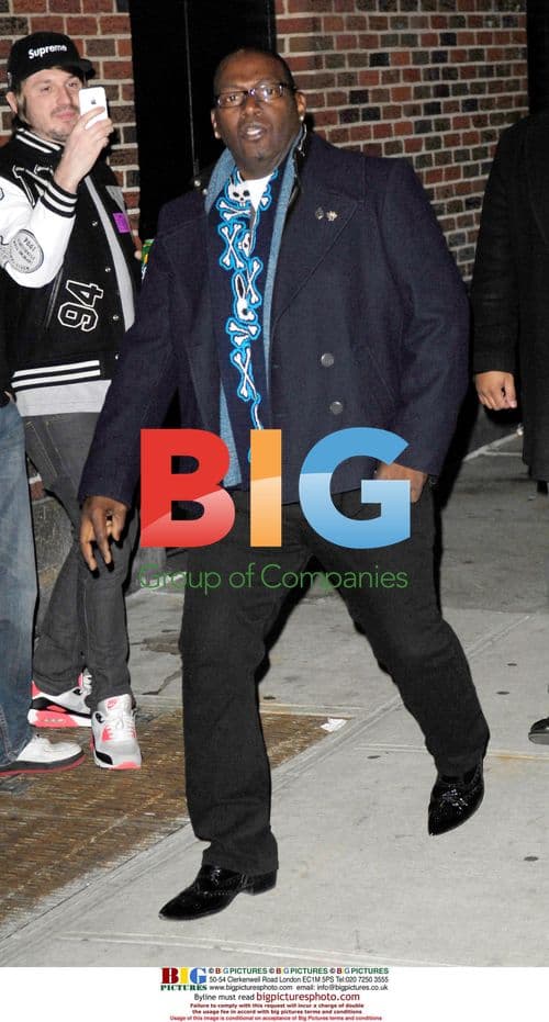 Randy Jackson on "Late Show with David Letterman"