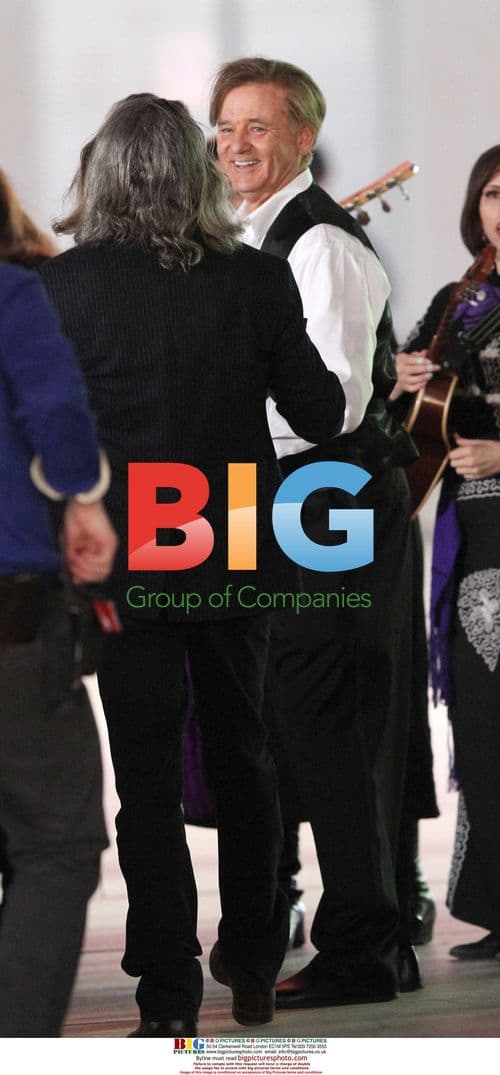 Bill Murray on Set of "Passion Play"