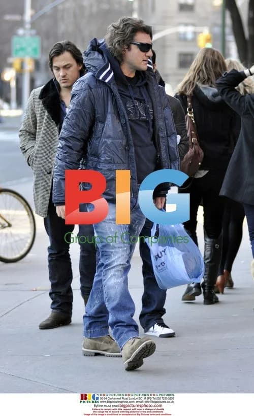 Christian Vieri meets friends for lunch in New York