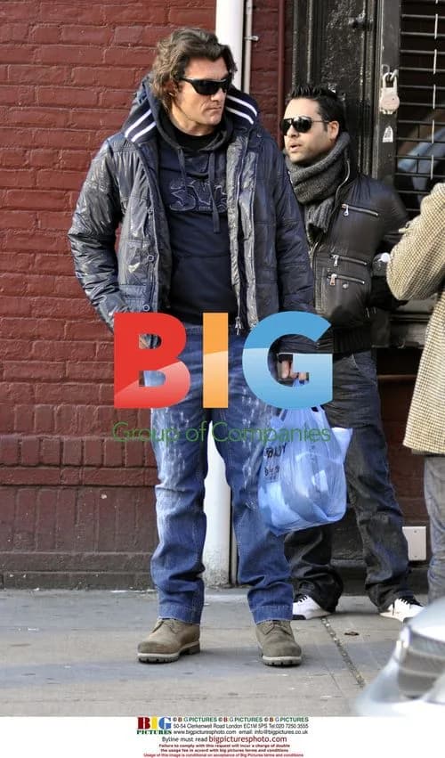 Christian Vieri Meets Friends in New York