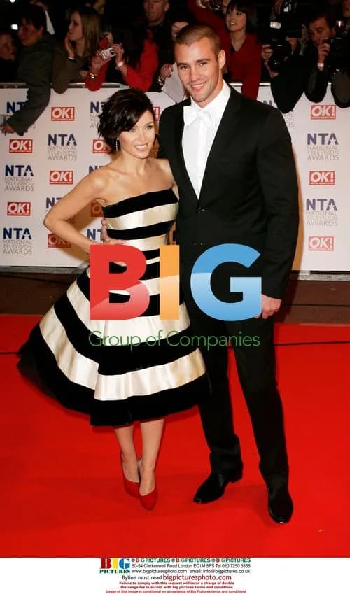 Dannii Minogue and Kris Smith at NTAs 2010