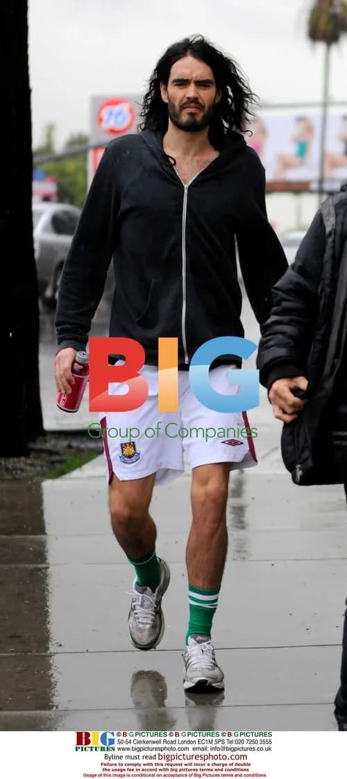 Russell Brand at Crunch Gym