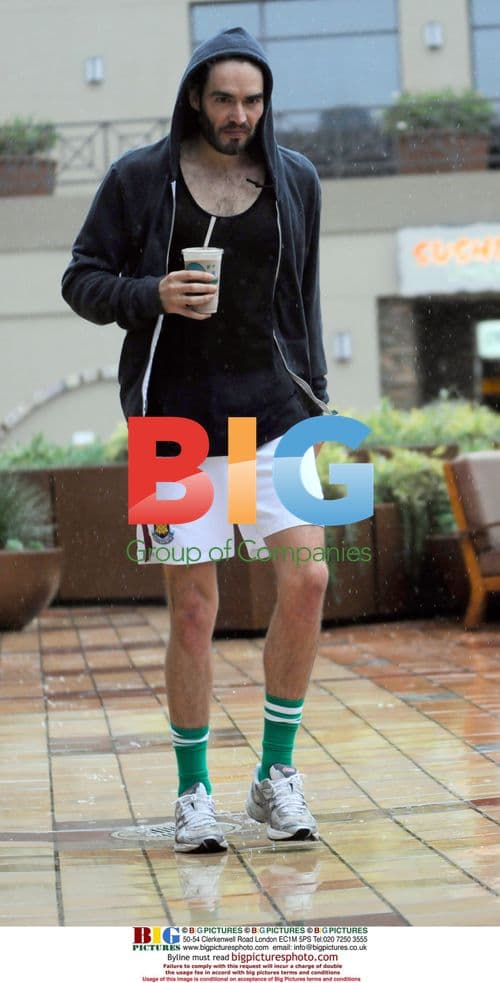 Russell Brand at Crunch Gym