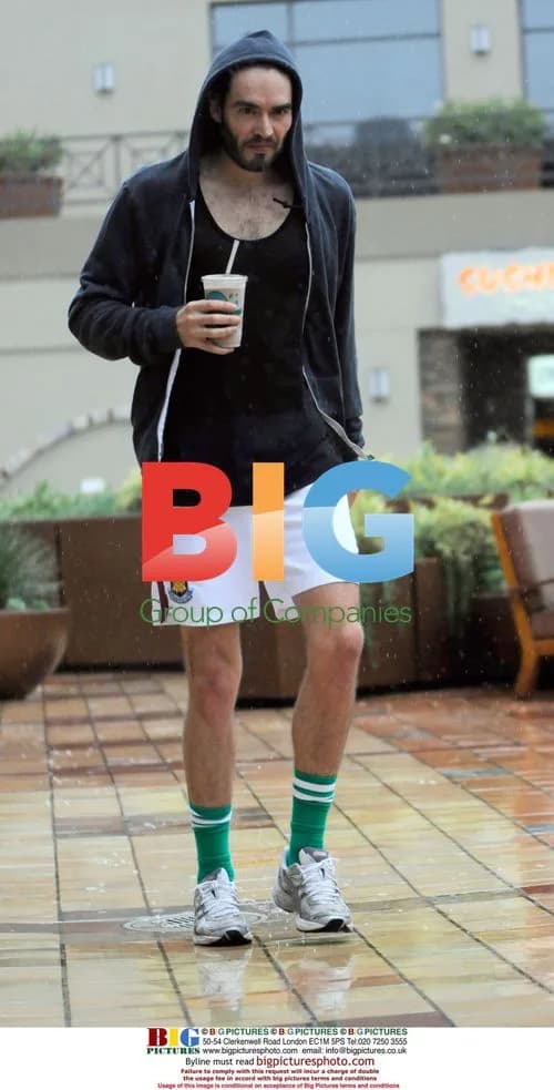 Russell Brand at Crunch Gym