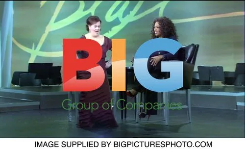Oprah Winfrey and Susan Boyle on The Oprah Winfrey Show