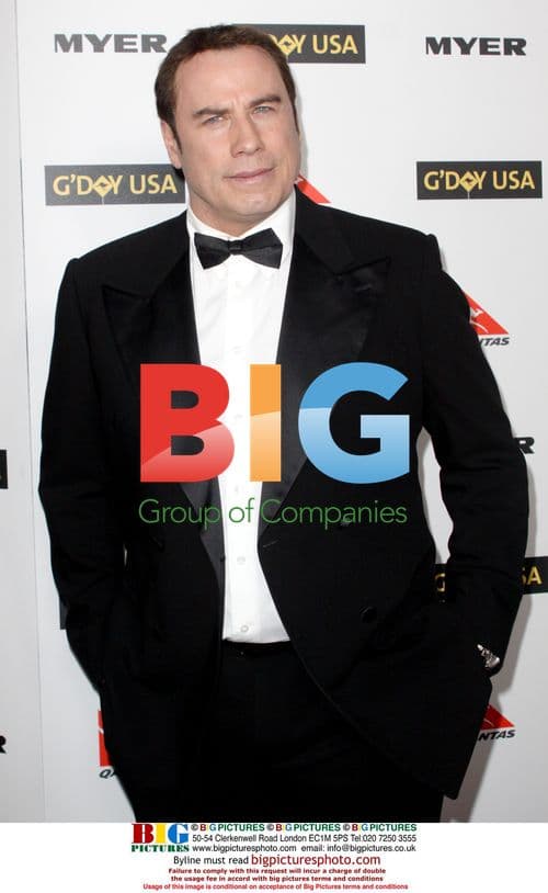 John Travolta at G'Day USA Gala