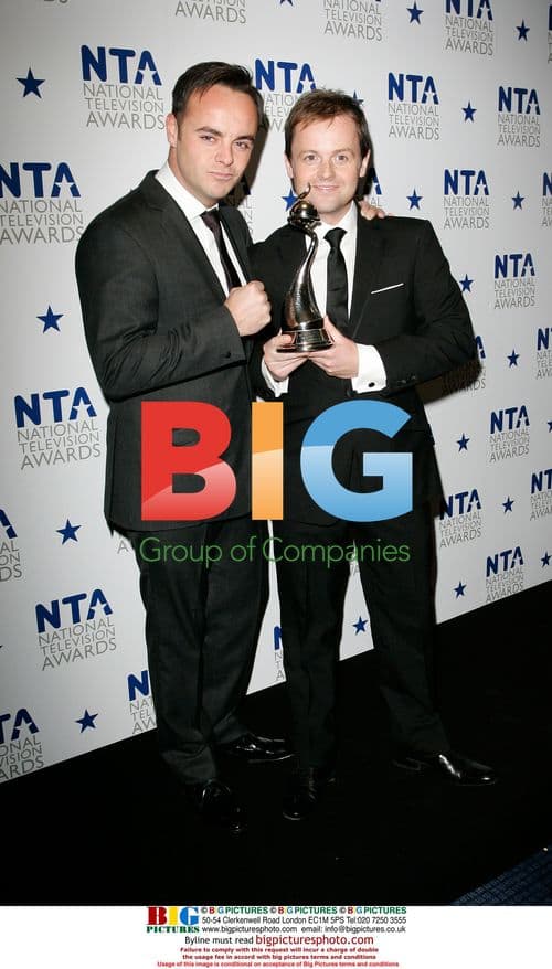 Ant and Dec at NTV Awards 2010
