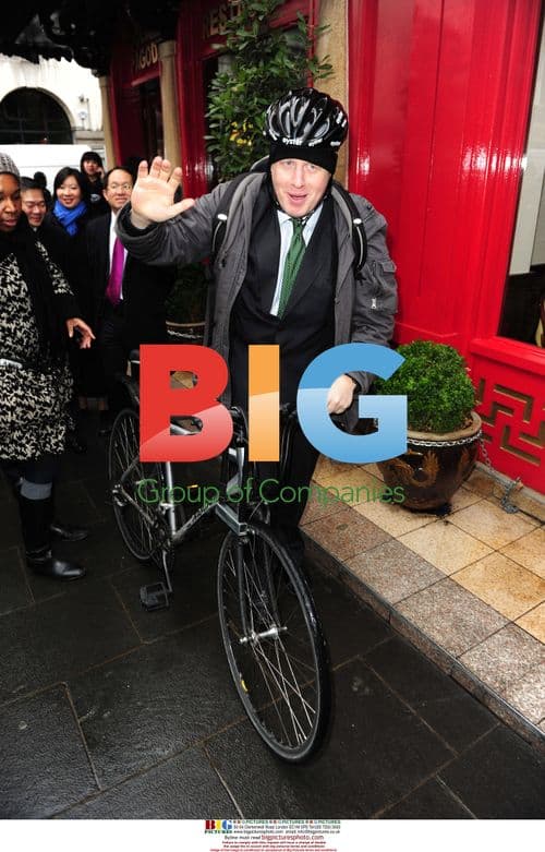 Boris Johnson in London Chinatown