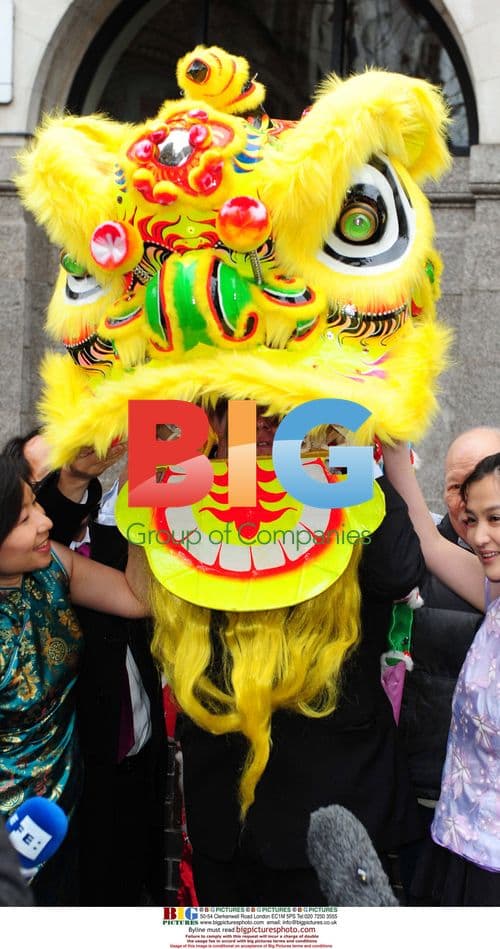 Boris Johnson in Chinatown for Chinese New Year