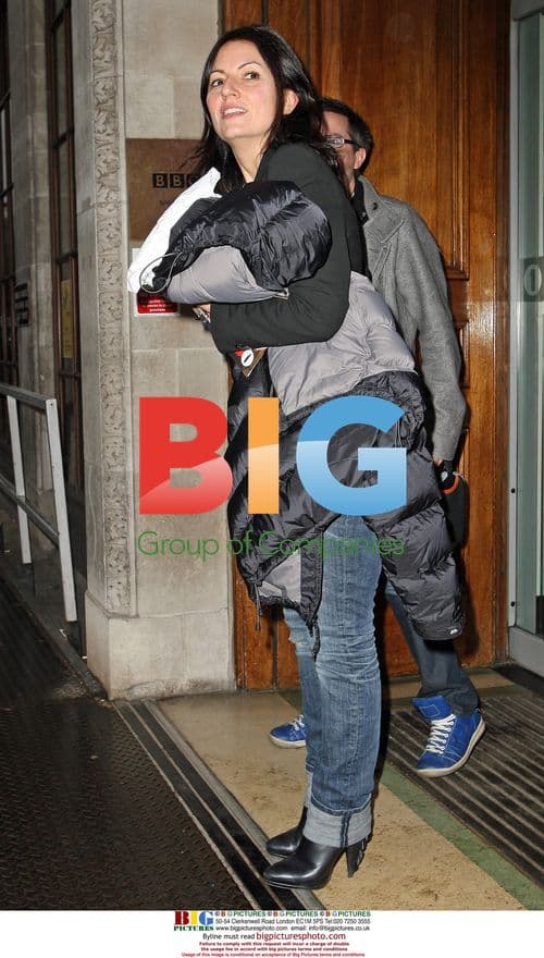 Davina McCall Leaving Radio 1 Studios