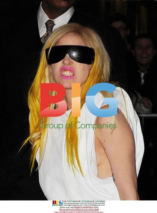Lady Gaga Arriving for Concert in NYC