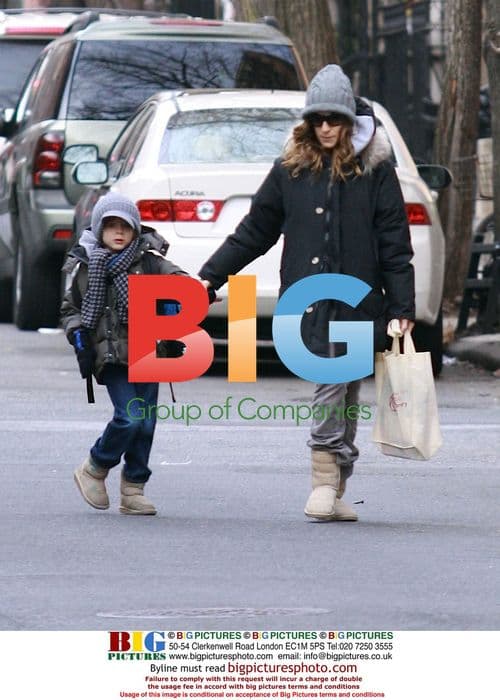 Sarah Jessica Parker and Son James Wilke