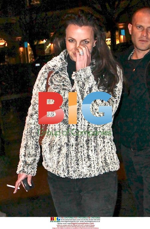 Britney Spears Caught Smoking on Date