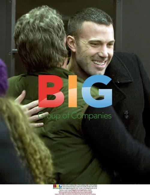 Affleck Hugs Director at 'The Company Men' Premiere