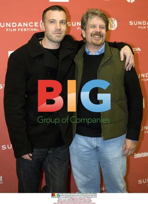 Ben Affleck and John Wells at 'The Company Men' Premiere