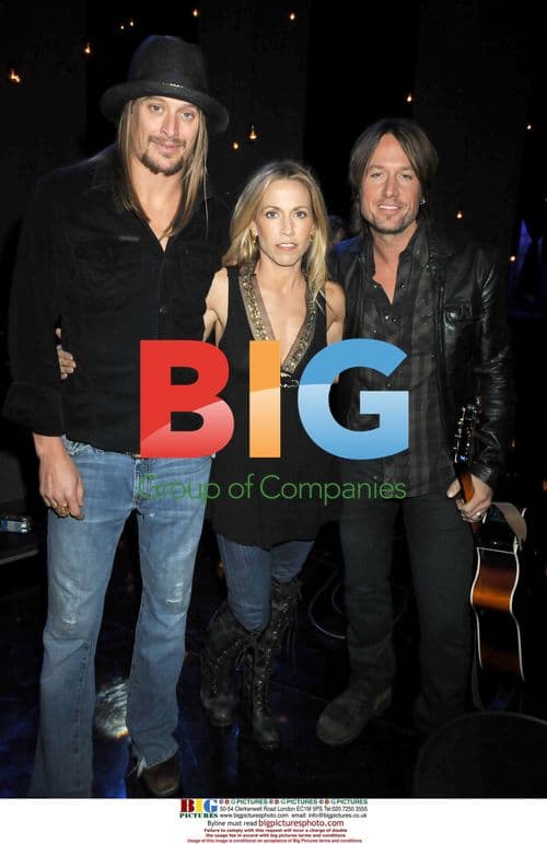 Kid Rock, Sheryl Crow and Keith Urban at Hope For Haiti Telethon