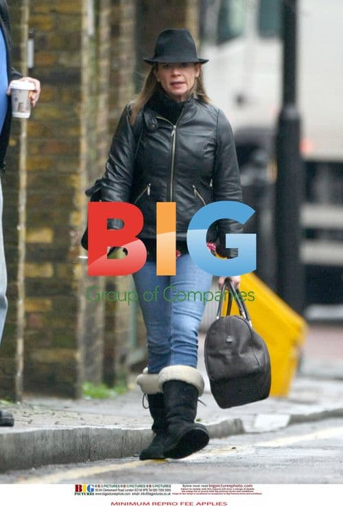 Hannah Waterman at Calendar Girls Rehearsal