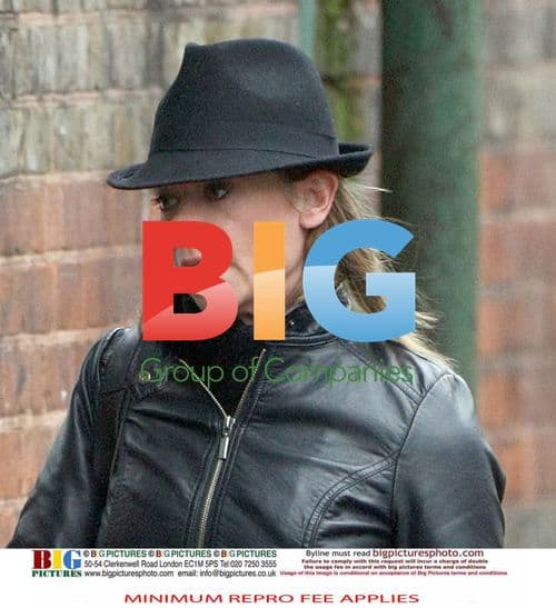 Hannah Waterman Rehearsals for Calendar Girls