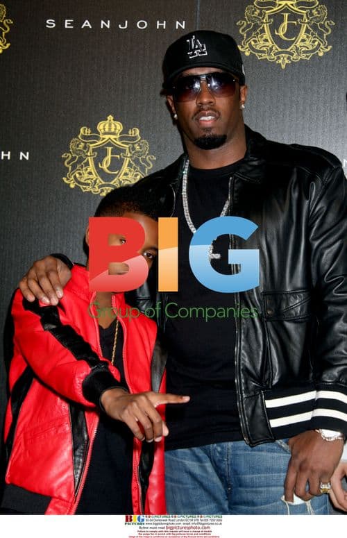 Christan Casey Combs and Sean John at Justin Dior Combs' Sweet 16