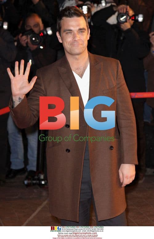 Robbie Williams at NRJ Music Awards