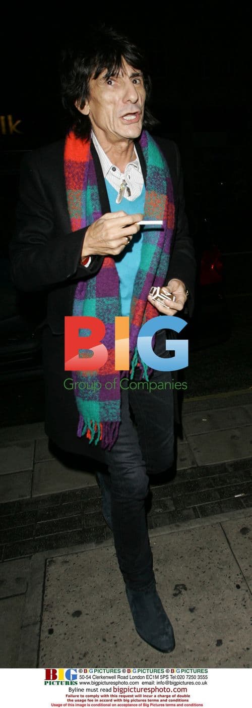 Ronnie Woods at 100 Club in London